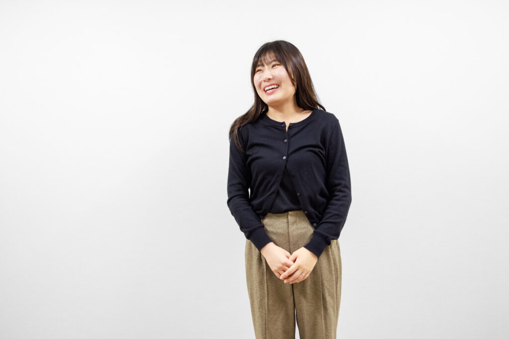笑顔の森本さん